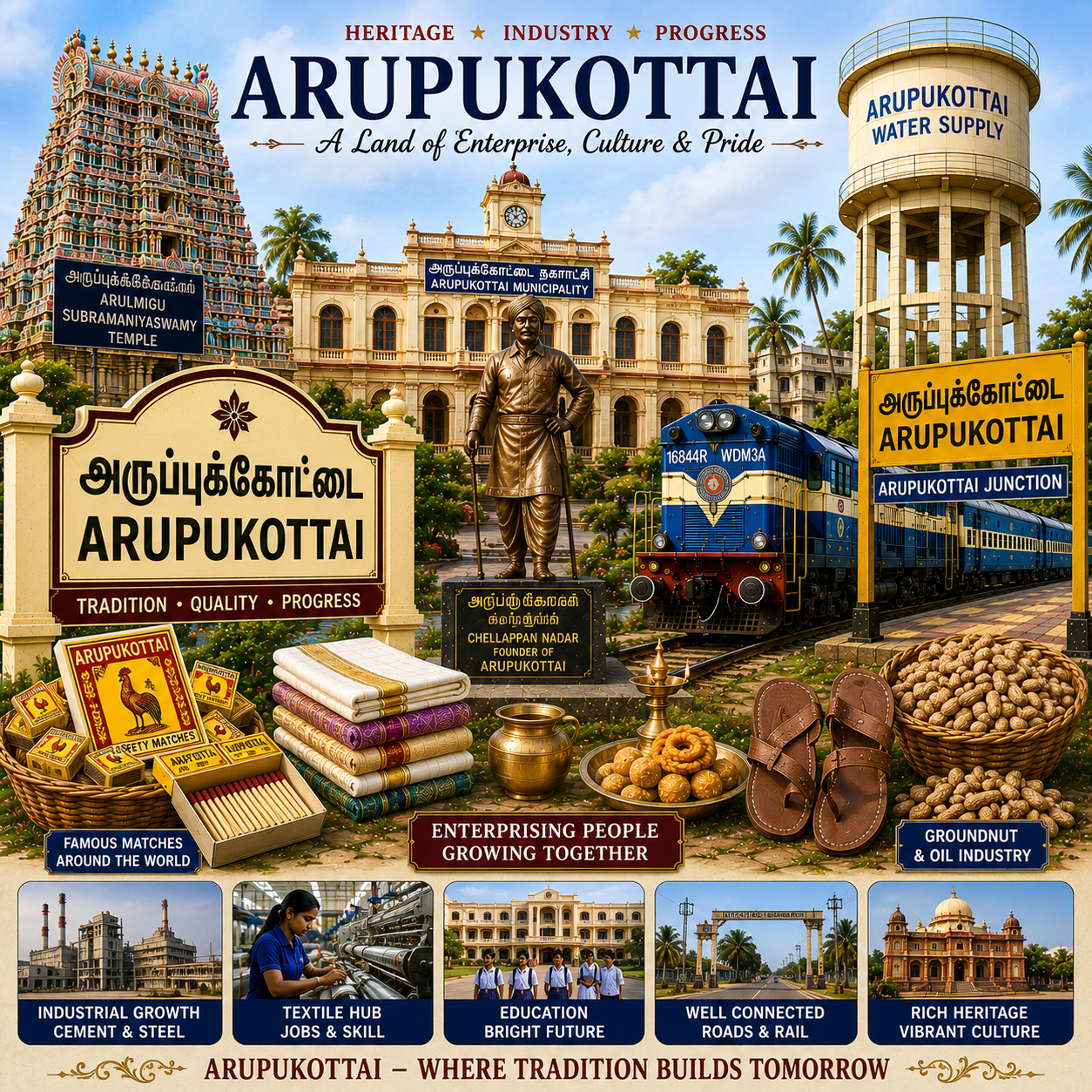 arupukottai gjtti